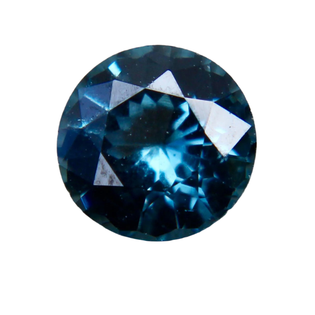 Natural Blue Spinel | 0.53 Carat Round Cut | VVS Ceylon Gemstone | Loose Spinel for Rings - Sapphire pal