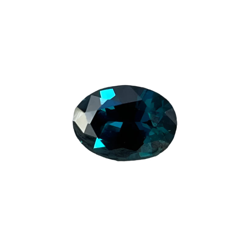 0.97ct Natural Teal Spinel — Oval Cut, VVS Clarity, Unheated, Earth-Sourced Loose Gemstone

