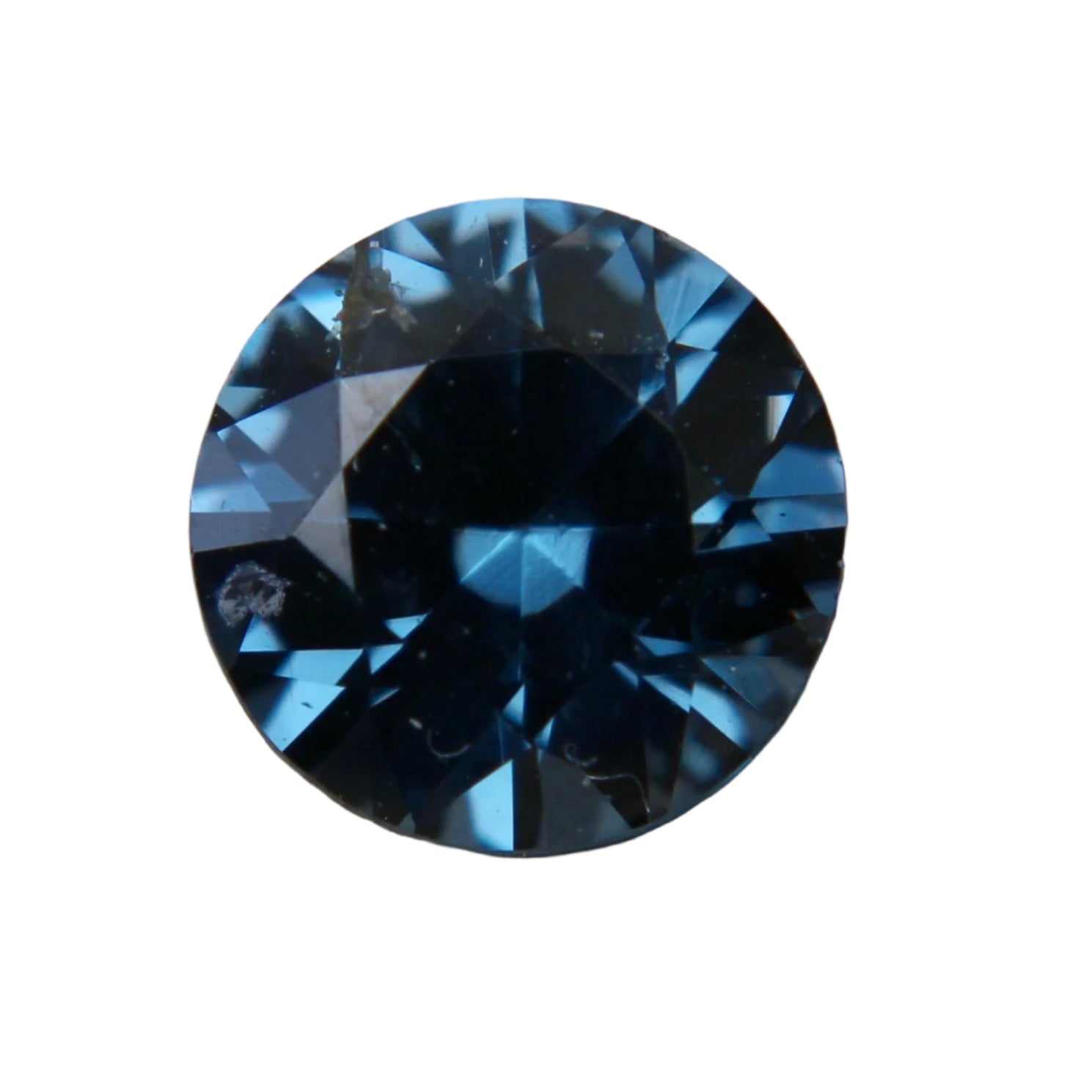 Natural Teal Spinel | 0.92 Carat Round Cut Gemstone | Ceylon Origin | Loose Untreated Spinel - Sapphire pal