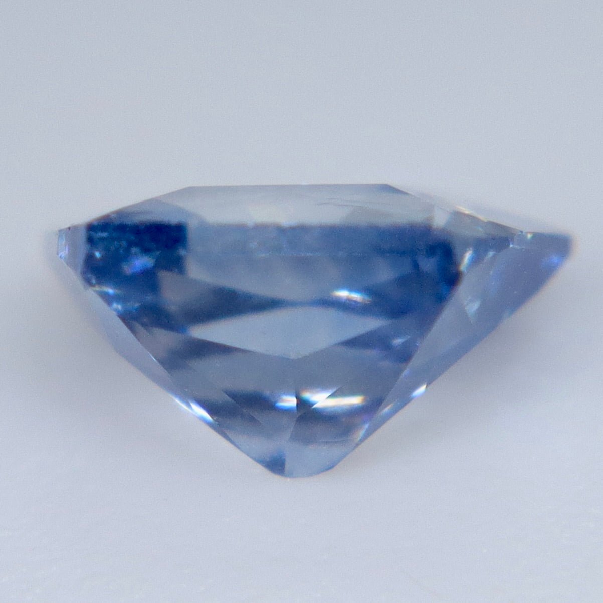 Natural Unheated Pale Blue Ceylon Sapphire – 0.75ct Freeform Cut - Sapphirepal