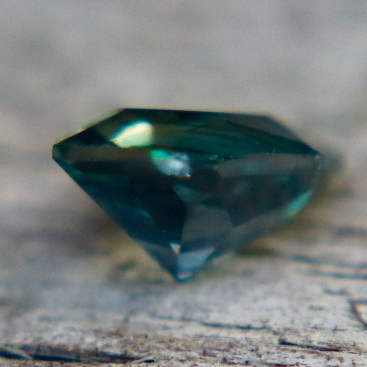Natural Unheated Parti Sapphire 0.88 Carat Freeform Loose Gemstone – Madagascar - Sapphirepal