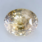 Natural Unheated Yellow Sapphire – 5.59 Carat Oval Cut Ceylon Sapphire - Sapphirepal