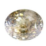 Natural Unheated Yellow Sapphire – 5.59 Carat Oval Cut Ceylon Sapphire - Sapphirepal