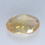 Natural Unheated Yellow Sapphire – 5.59 Carat Oval Cut Ceylon Sapphire - Sapphirepal