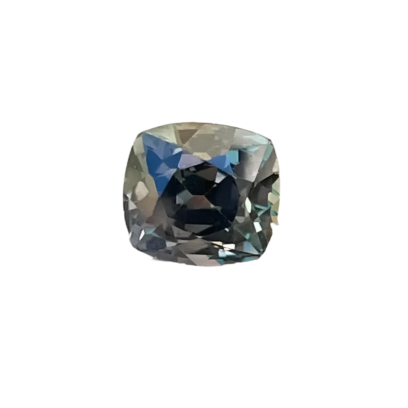 1.35 Carat Natural Mixed Coloured Bi-Colour Sapphire – Cushion Cut Unheated Ceylon Gemstone

