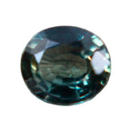 0.61 Carat Natural Parti Sapphire – Oval Cut Green Yellow Untreated Gemstone from Madagascar

