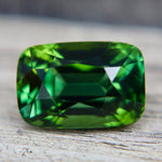 Natural Vivid Chrome Green Tourmaline 10 Carat Flawless Cushion Cut Madagascar Loose Gemstone - Sapphirepal