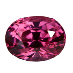 Natural Vivid Hot Pinkish Red Ceylon Spinel 2.67 Carat Flawless Oval Cut Loose Gemstone - Sapphirepal