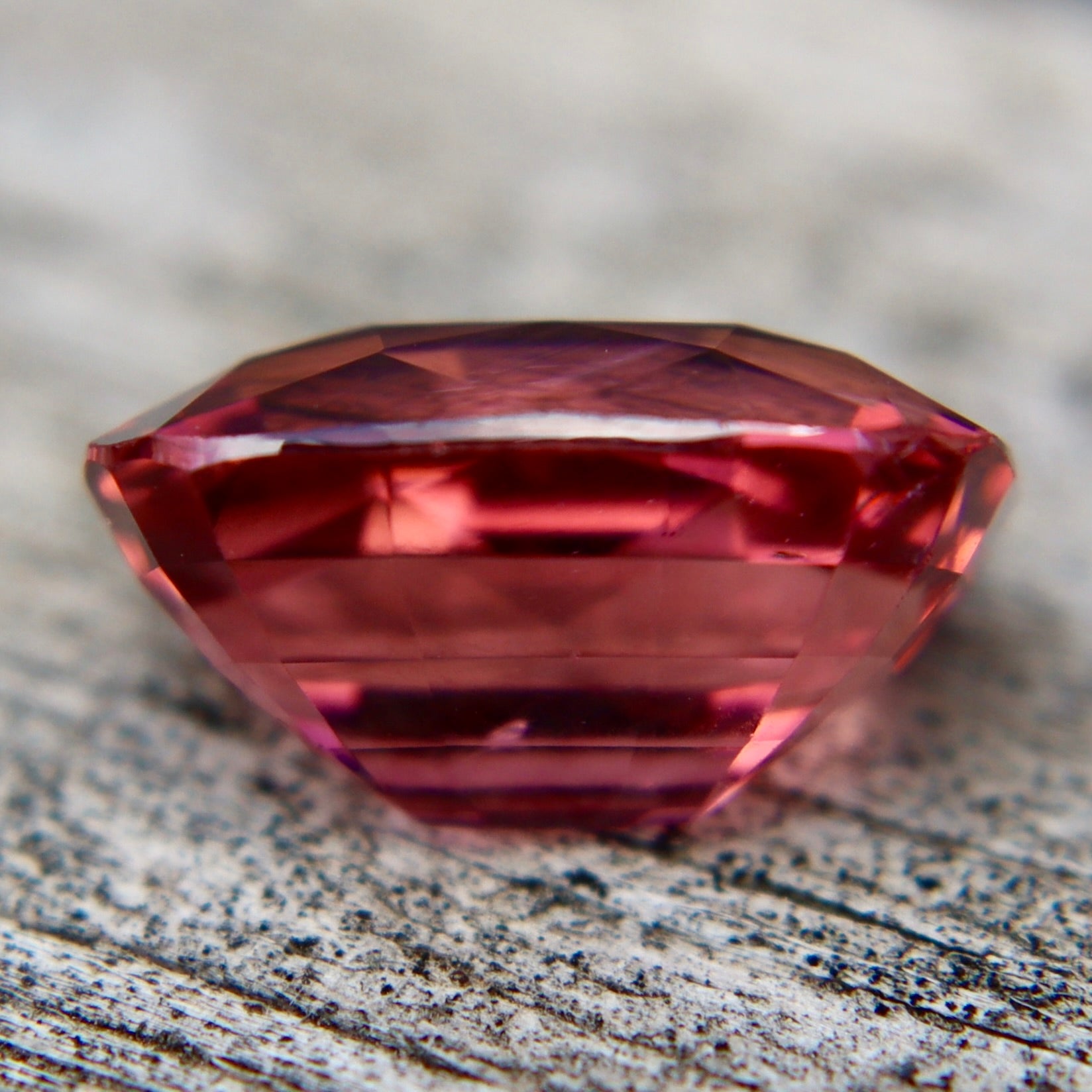 Natural Vivid Pink Tourmaline 5.64ct Cushion Cut (VVS) | Earth - Mined Loose Gemstone - Sapphirepal