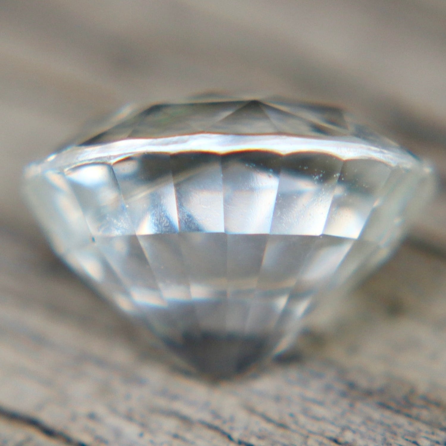 Natural White Ceylon Sapphire 3.05 ct Oval Cut Loose Gemstone - Sapphirepal