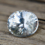 Natural White Ceylon Sapphire 3.05 ct Oval Cut Loose Gemstone - Sapphirepal