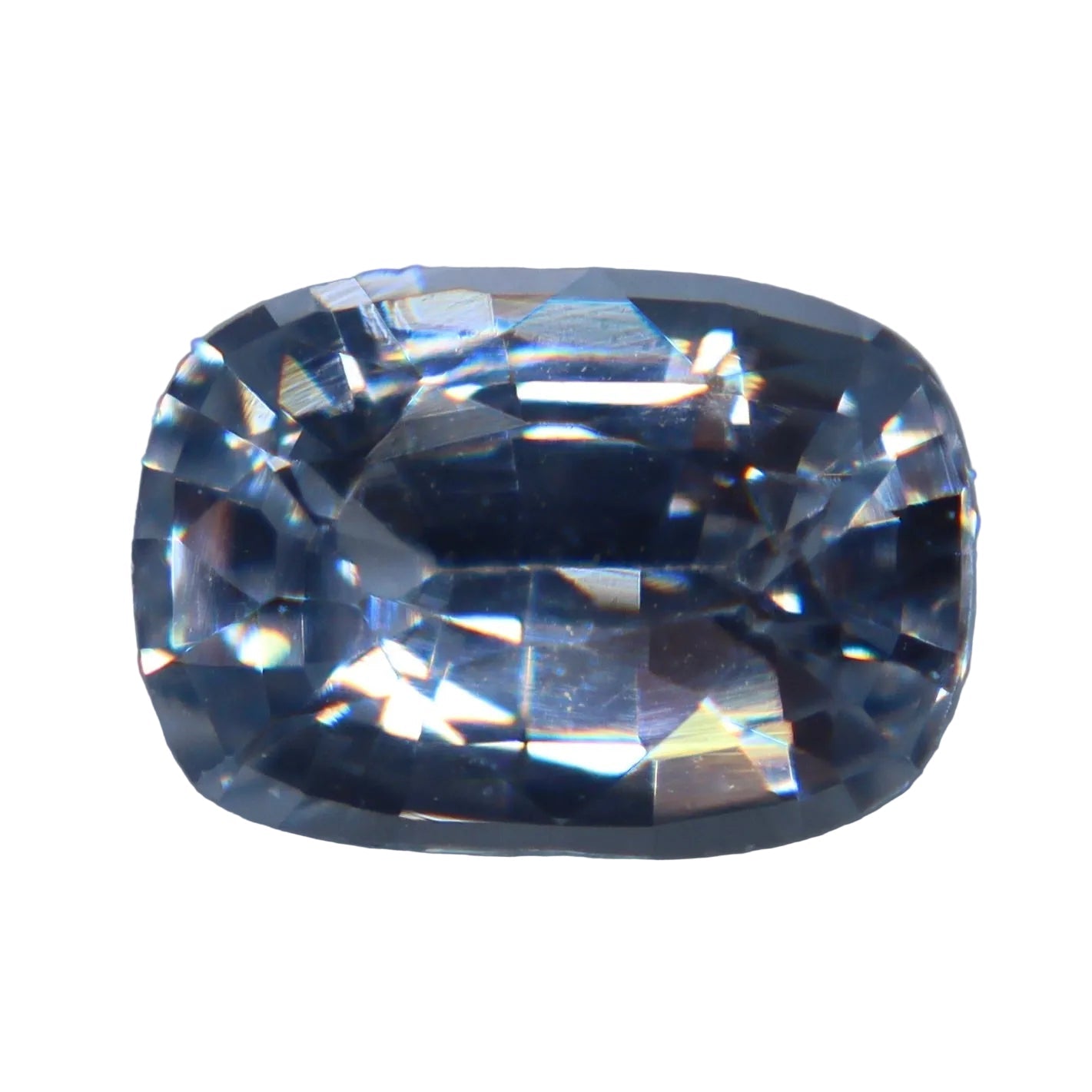 Natural White Sapphire – 0.73 Carat Cushion Cut - Sapphirepal