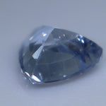 Natural White Sapphire 1.00 Carat Trillion Cut Ceylon Loose Gemstone - Sapphirepal