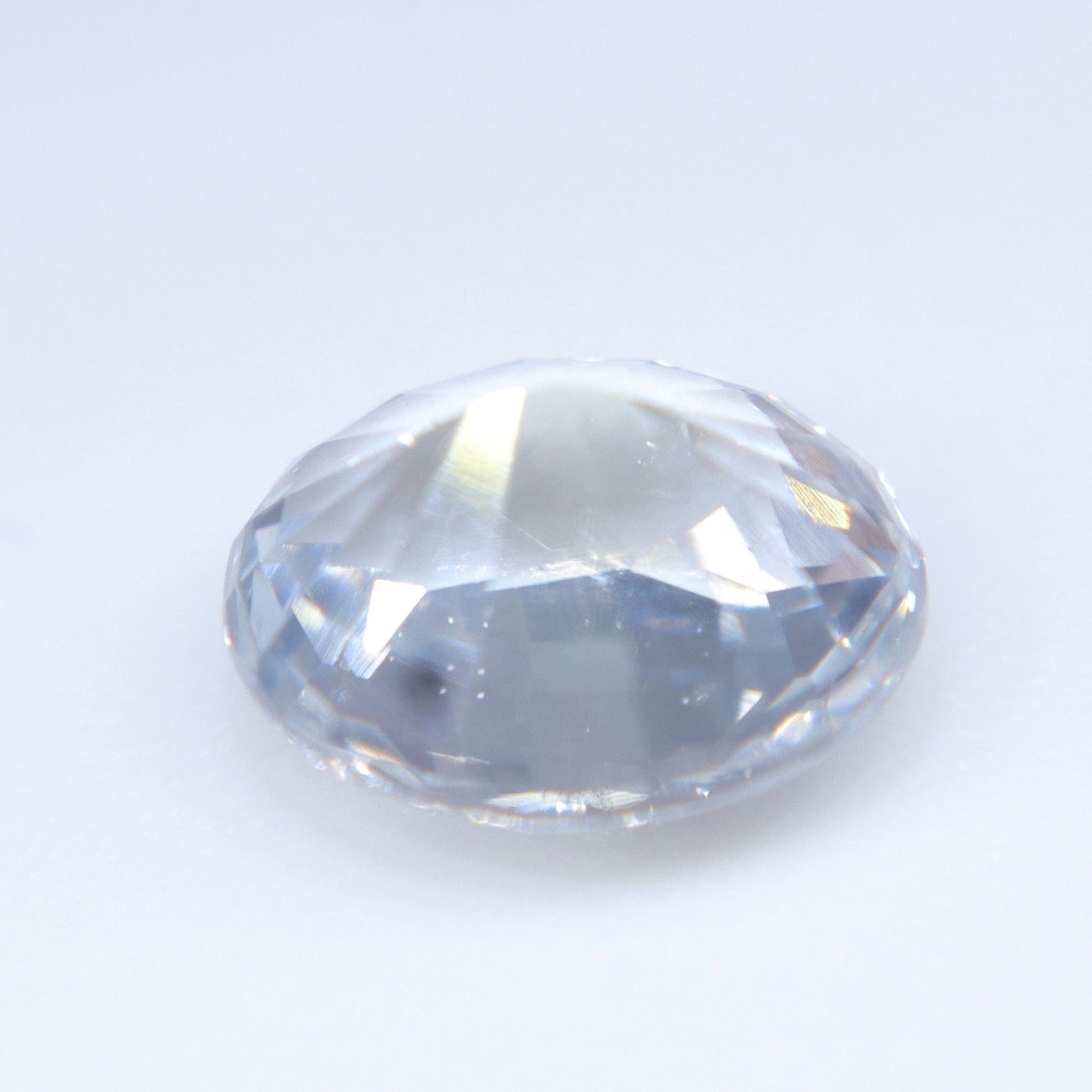 Natural White Sapphire 1.05 Carat – Oval Cut Unheated Ceylon Gemstone - Sapphirepal