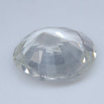 Natural White Sapphire 1.18 Carat – Unheated Oval Cut Ceylon Gemstone - Sapphirepal