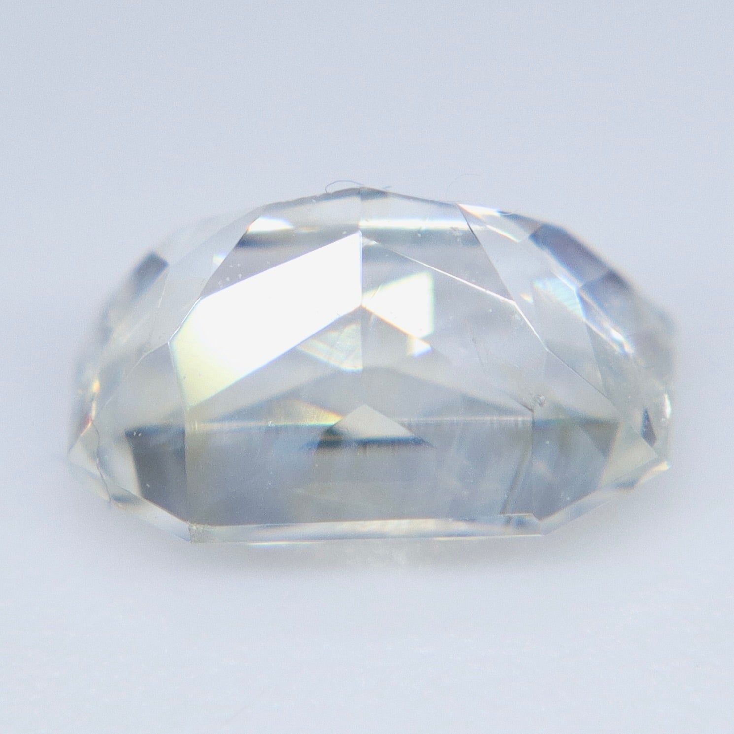 Natural White Sapphire 1.22ct Emerald Cut Ceylon Loose Gemstone - Sapphirepal
