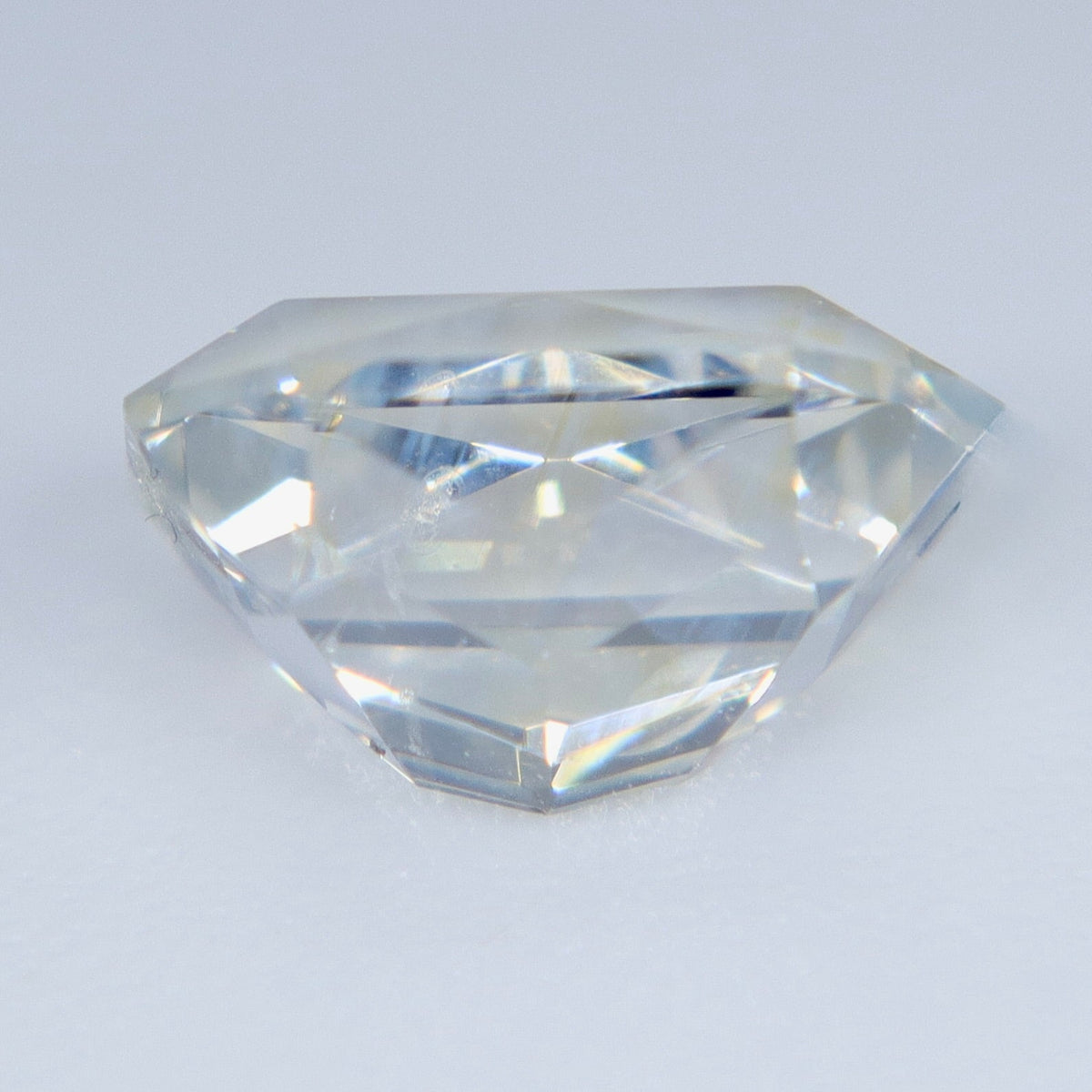 Natural White Sapphire 1.22ct Emerald Cut Ceylon Loose Gemstone - Sapphirepal
