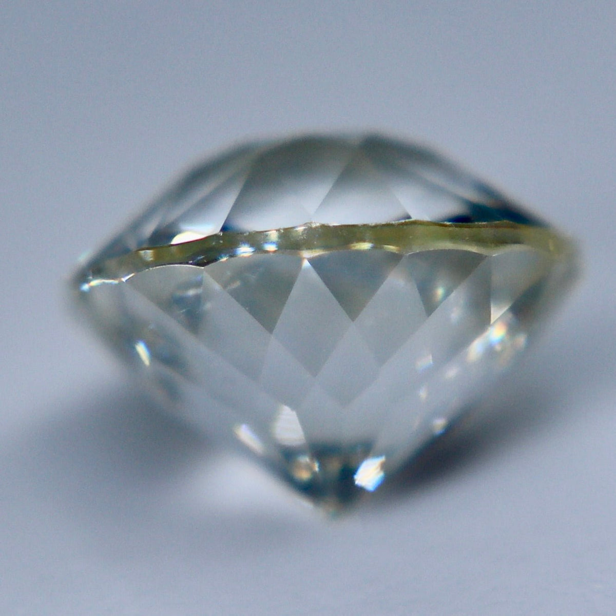 Natural White Sapphire 1.31 Carat Round Cut | Ceylon | Untreated Loose Sapphire - Sapphirepal