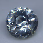 Natural White Sapphire 1.31 Carat Round Cut | Ceylon | Untreated Loose Sapphire - Sapphirepal