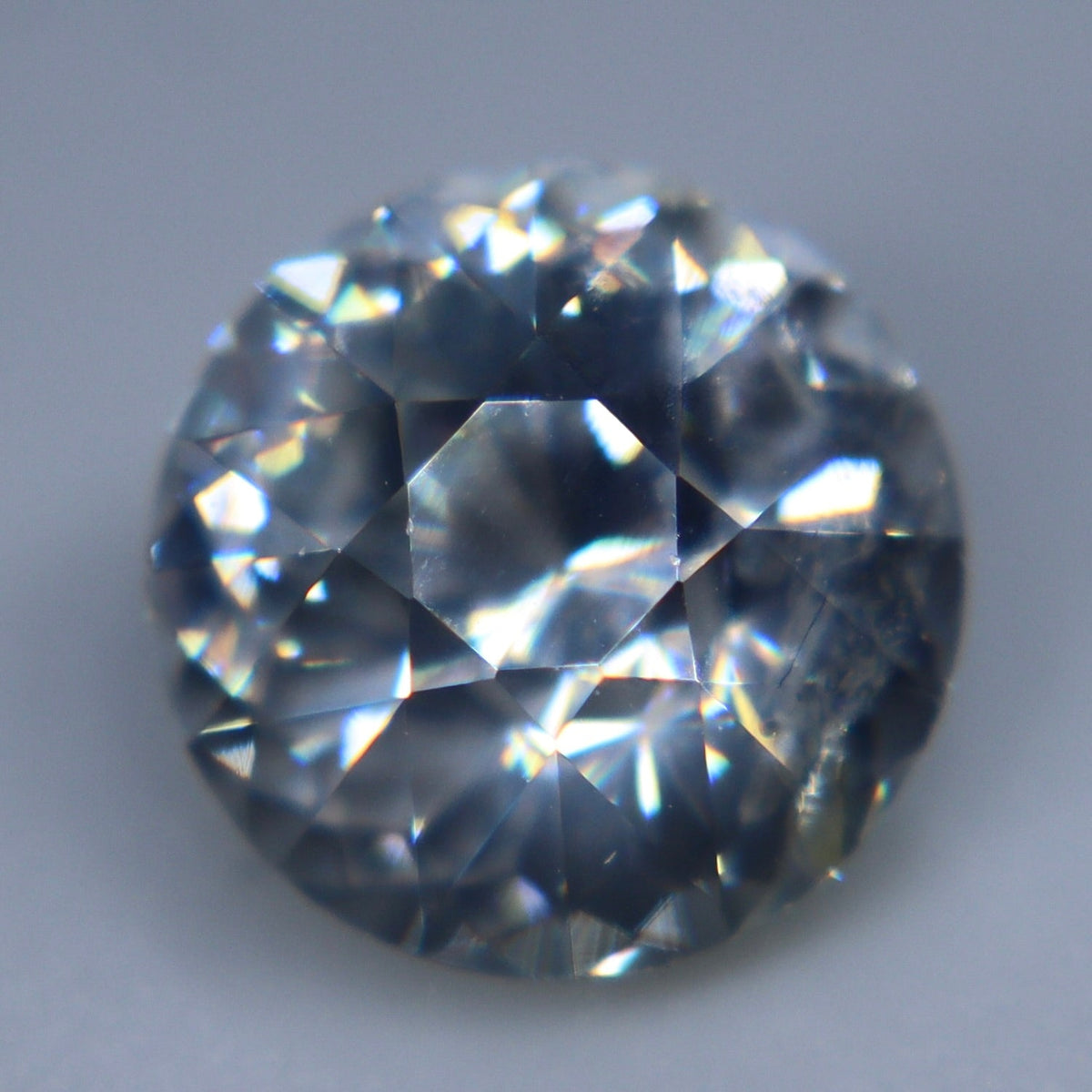 Natural White Sapphire 1.31 Carat Round Cut | Ceylon | Untreated Loose Sapphire - Sapphirepal