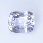 Natural White Sapphire – 2.15 Carat Oval Mixed Cut Unheated Gemstone from Ceylon - Sapphirepal