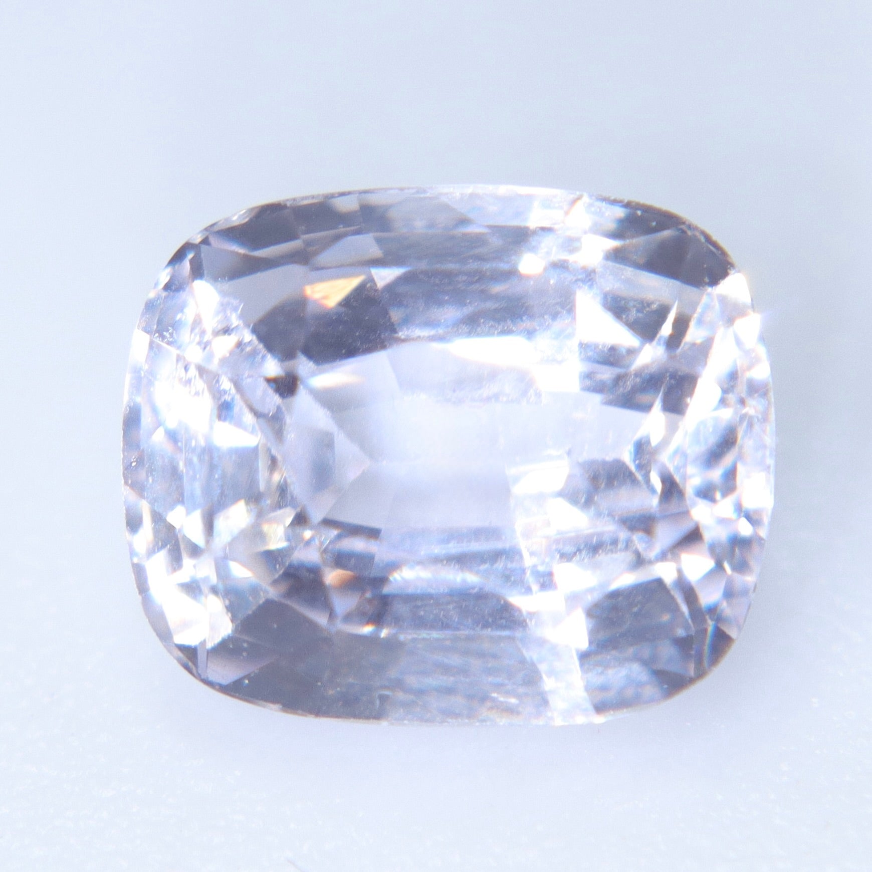 Natural White Sapphire – 2.15 Carat Oval Mixed Cut Unheated Gemstone from Ceylon - Sapphirepal