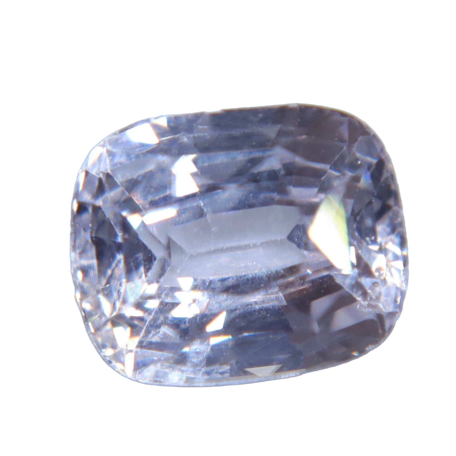 Natural White Sapphire – 2.15 Carat Oval Mixed Cut Unheated Gemstone from Ceylon - Sapphirepal