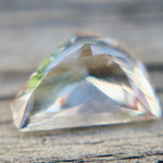 Natural White Sapphire 3.01 Carat Freeform Cut from Ceylon - Sapphirepal