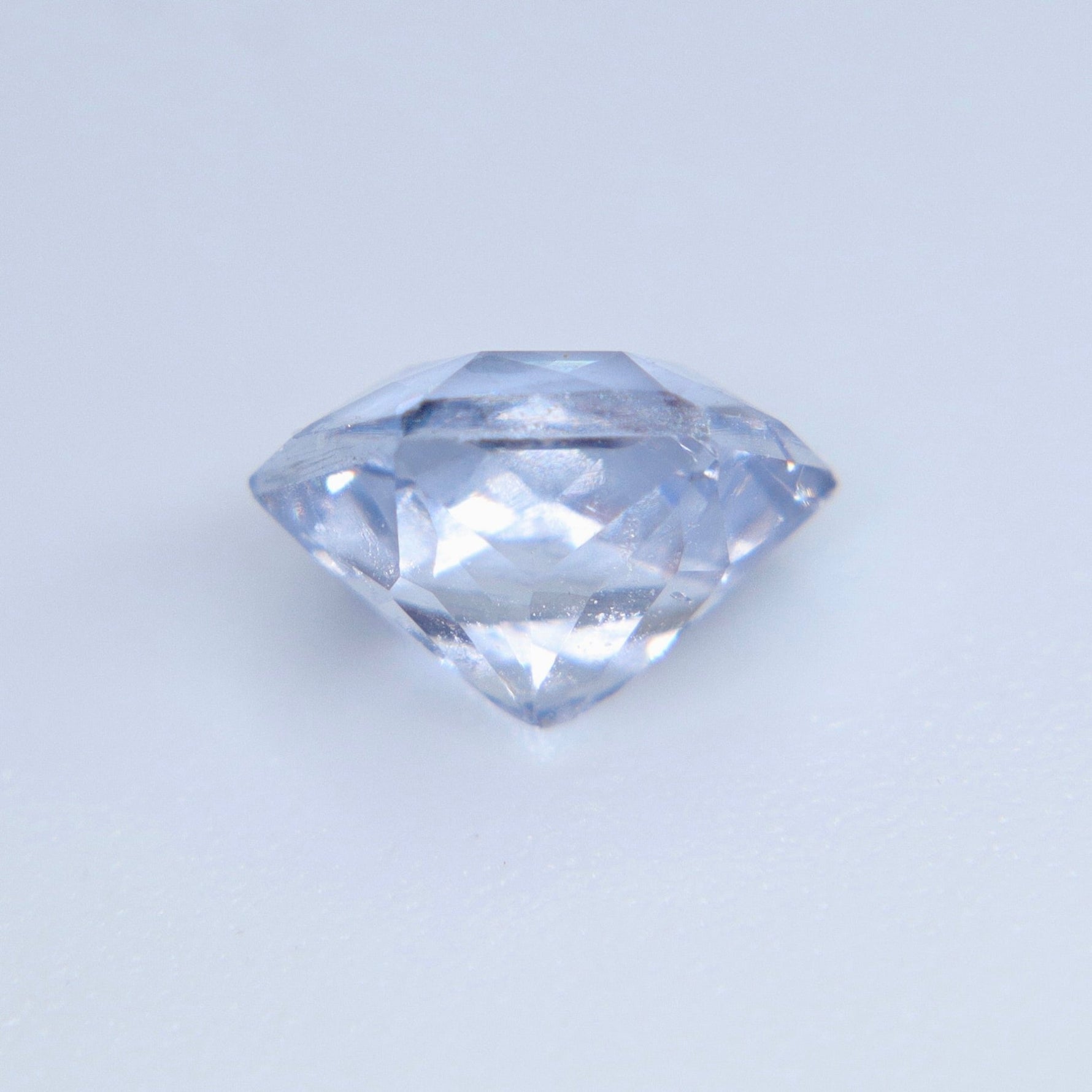 Natural White Sapphire (Blue Undertone, Heated) – 1.19 ct Freeform Loose Ceylon Sapphire | SI - Sapphirepal