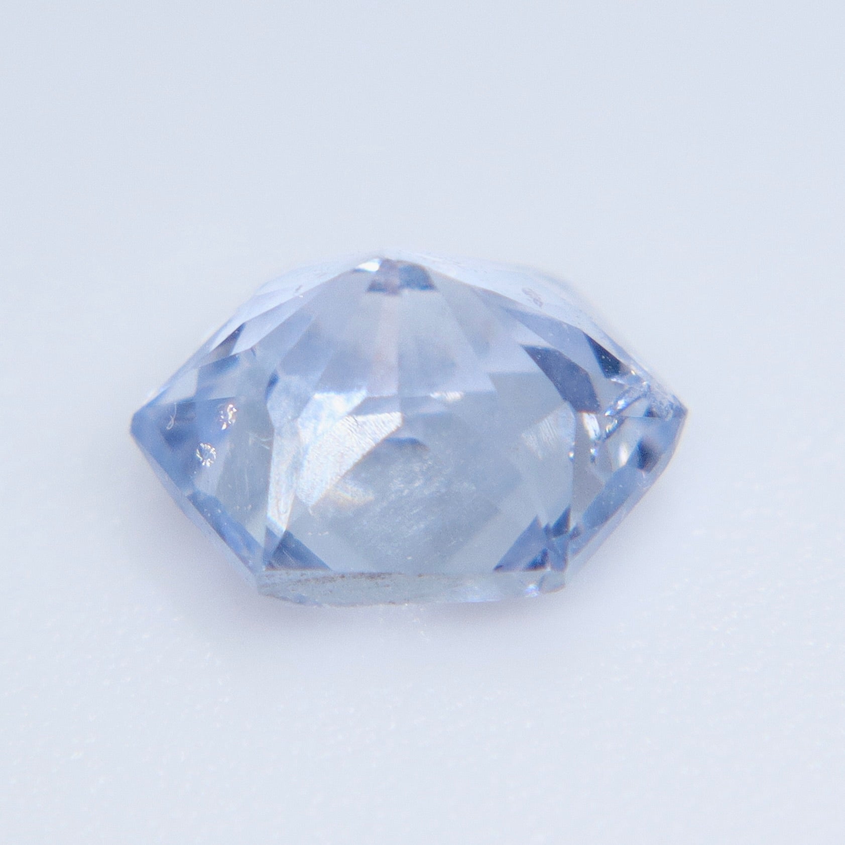 Natural White Sapphire (Blue Undertone, Heated) – 1.19 ct Freeform Loose Ceylon Sapphire | SI - Sapphirepal