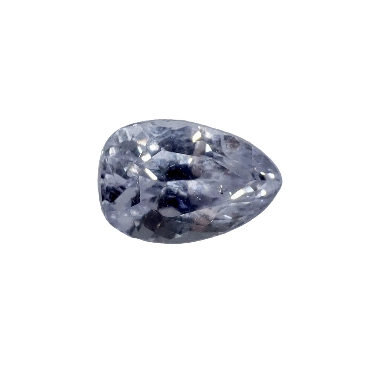 Natural White Sapphire (Heated) – 1.10 ct Pear Cut Loose Ceylon Sapphire | Eye Clean - Sapphirepal