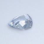Natural White Sapphire (Heated) – 1.25 ct Modified Trillion Cut Loose Ceylon Sapphire | VS - Sapphirepal