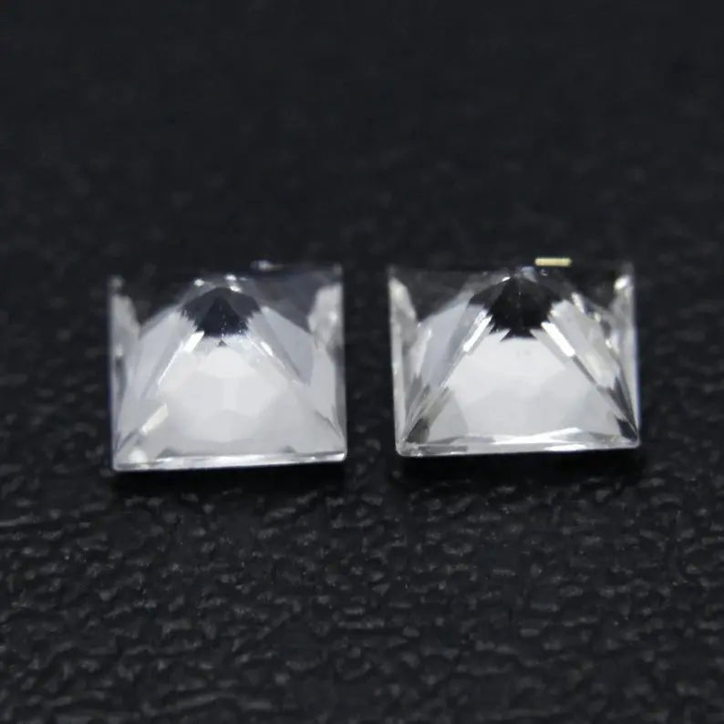 Natural White Sapphire Pair - Sapphirepal