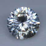 Natural White Sapphire | Round Cut | 0.60 Carat | 5.22 × 5.22 × 3.12 mm | Gemstone | Ceylon - Sapphirepal