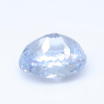 Natural White Sapphire with Blue Hue 1.06 Carat Oval Cut – Ceylon - Sapphirepal