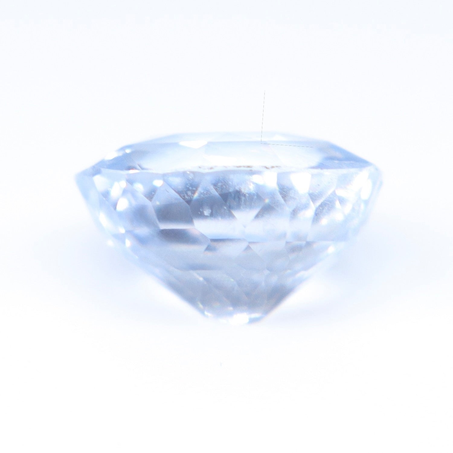 Natural White Sapphire with Blue Hue 1.06 Carat Oval Cut – Ceylon - Sapphirepal