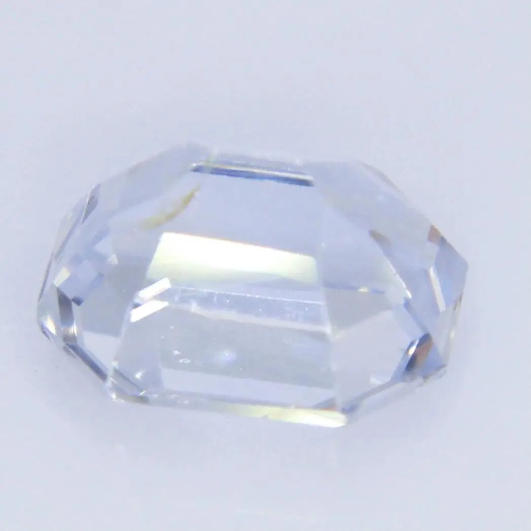 Natural White Sapphire with Slight Blue Touch - Sapphirepal