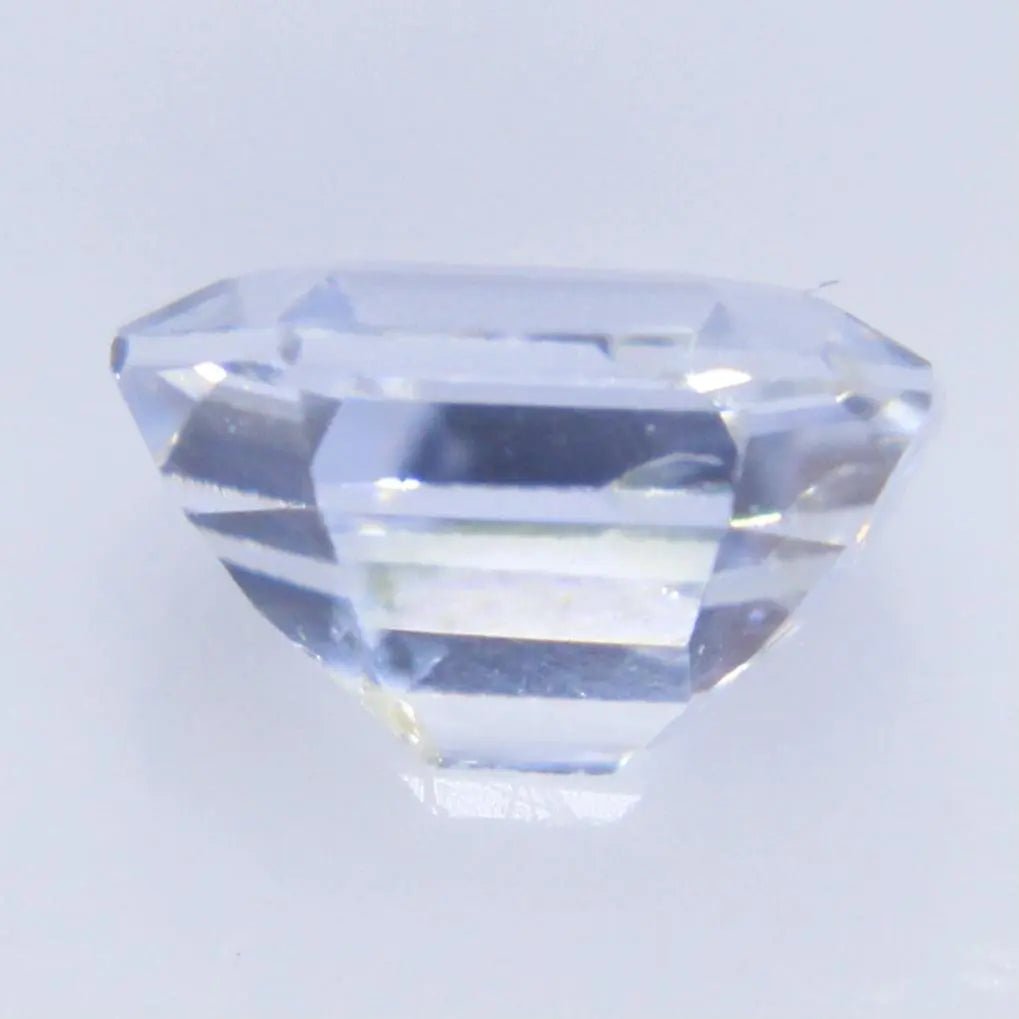 Natural White Sapphire with Slight Blue Touch - Sapphirepal