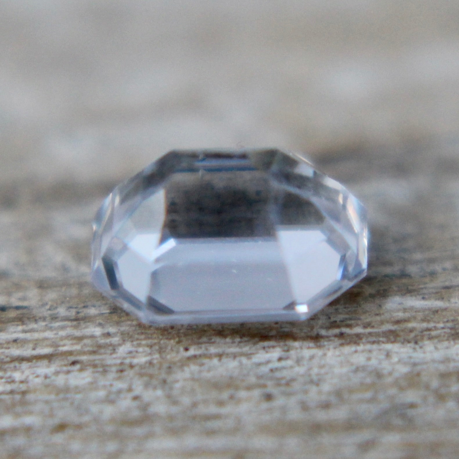 Natural White Sapphire with Slight Blue Touch - Sapphirepal