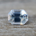 Natural White Sapphire with Slight Blue Touch - Sapphirepal