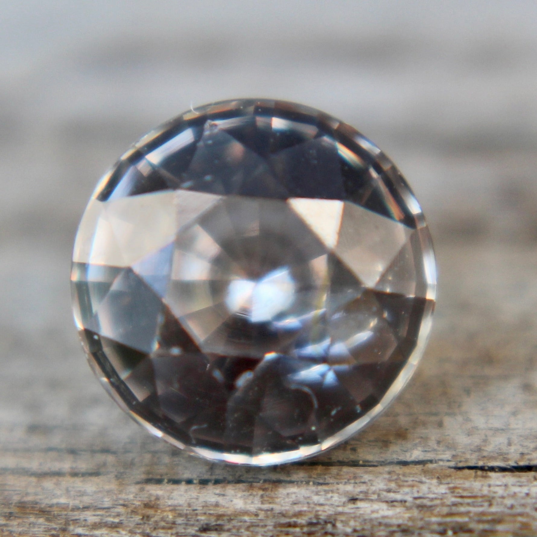 Natural White Sapphire With Slight Pink Hue - Sapphirepal