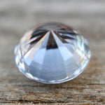 Natural White Sapphire With Slight Pink Hue - Sapphirepal