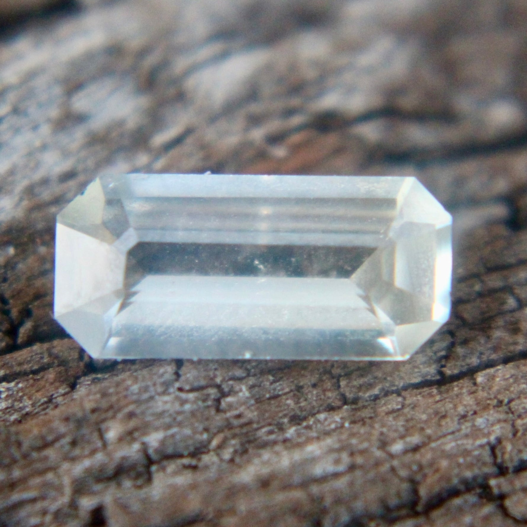 Earth sourced natural white sapphire gemstone from Sapphire Pal Australia for bespoke jewelry