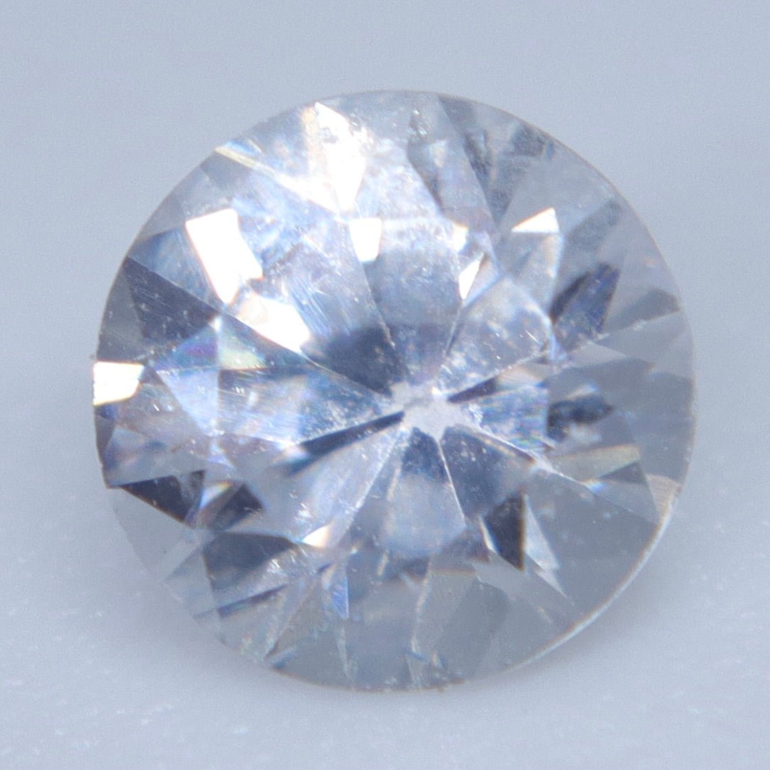 Natural White Sapphires Set – Round Cut, 2.90 Carat - Sapphirepal