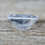 Loose white sapphire for engagement ring – cushion cut