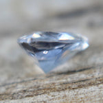 VS trillion white sapphire for engagement ring