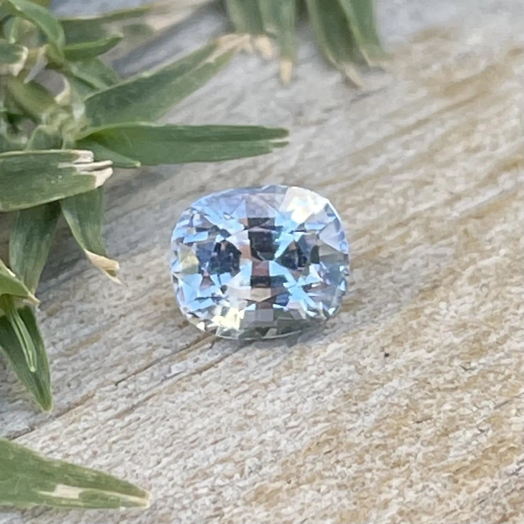 Natural White Sapphire - Sapphirepal