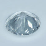 Unheated colourless sapphire 6.22×6.22×3.50 mm – face-up view