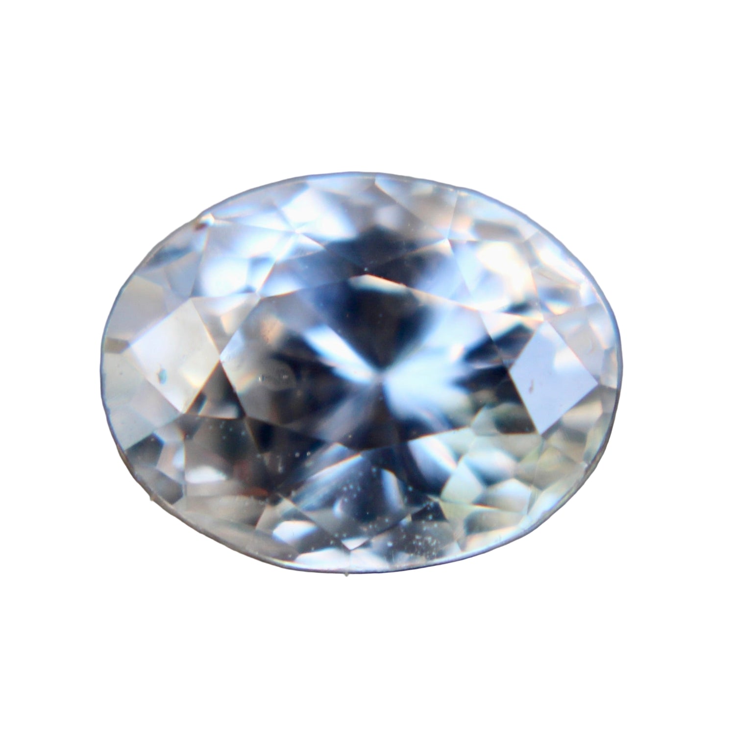 Natural White Sapphire 1.40 Carat Oval Cut from Ceylon – Sapphire Pal Australia
