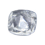 White sapphire 5.30×4.92×2.30 mm cushion, I clarity, earth-sourced